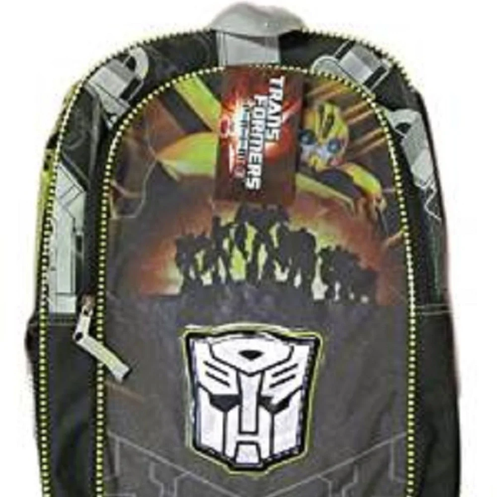Backpack Transformers new 16" x 12” adjustable padded straps zip FAB Starpoint - Picture 9 of 9